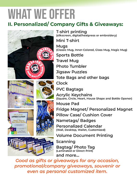 Fotoshow Products and Services