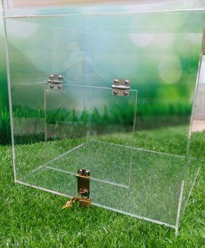 acrylic drop box