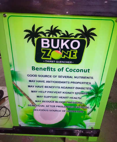 reverse sticker on acrylic signage