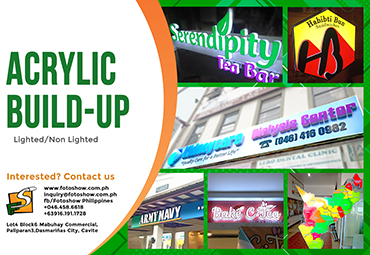 Acrylic Buildup Signage