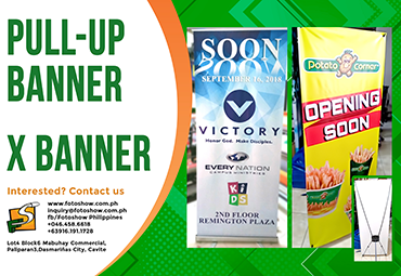 Pull Up Banners X-Banner