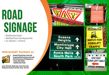 Road Sign and Directional Signage